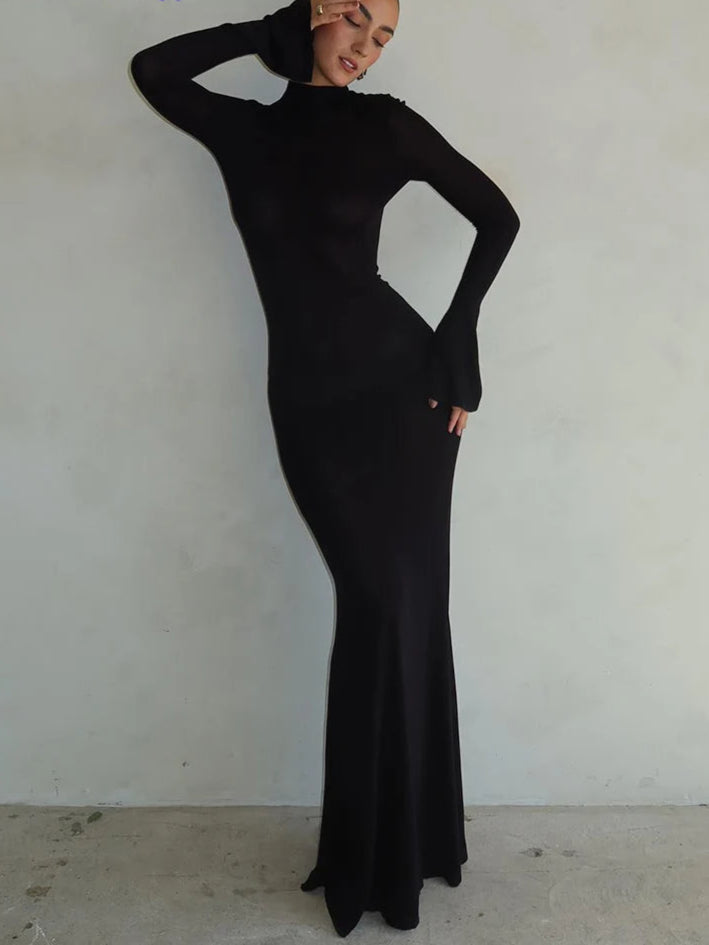 Estranho gato sem costas magro vestido feminino magro elástico saco hip bodycon senhoras moda festa evento baile de formatura sereia vestidos